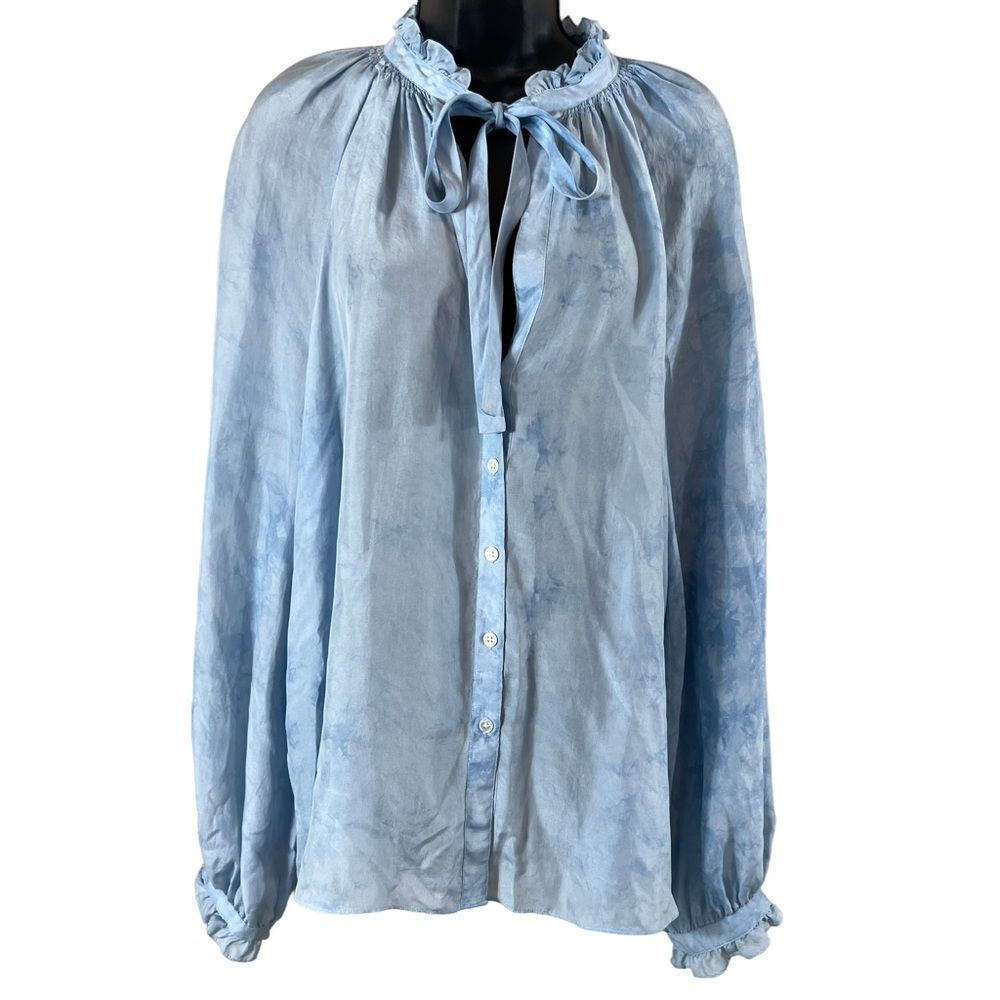 Elizabeth and James Light Blue Blouse